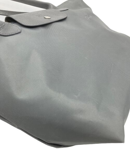 LONGCHAMP（ロンシャン）LONGCHAMP (ロンシャン) ル・プリアージュ折りたたみトートバッグ L グレー サイズ:実寸参照の古着・服飾アイテム