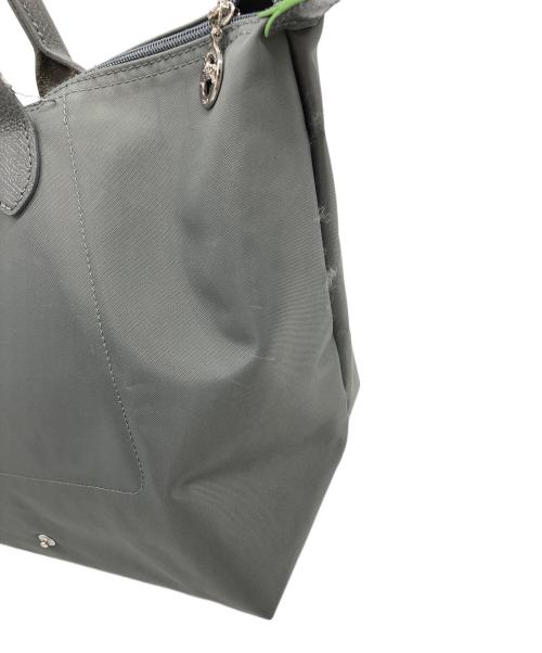 LONGCHAMP（ロンシャン）LONGCHAMP (ロンシャン) ル・プリアージュ折りたたみトートバッグ L グレー サイズ:実寸参照の古着・服飾アイテム