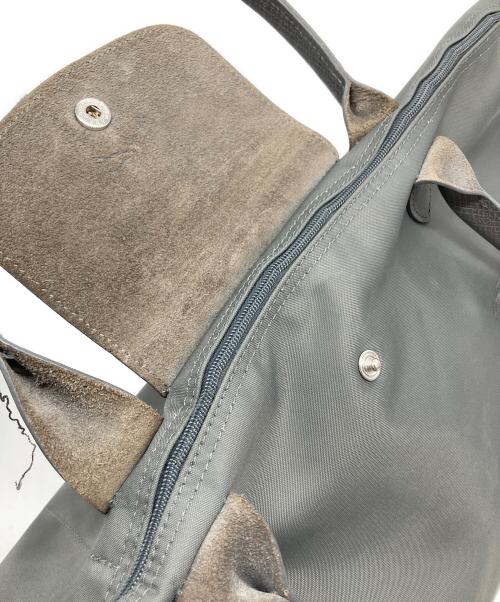 LONGCHAMP（ロンシャン）LONGCHAMP (ロンシャン) ル・プリアージュ折りたたみトートバッグ L グレー サイズ:実寸参照の古着・服飾アイテム