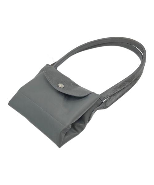 LONGCHAMP（ロンシャン）LONGCHAMP (ロンシャン) ル・プリアージュ折りたたみトートバッグ L グレー サイズ:実寸参照の古着・服飾アイテム