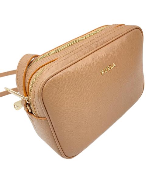 FURLA（フルラ）FURLA (フルラ) リリークロスボディバッグ　ショルダーバッグ ブラウン サイズ:実寸参照の古着・服飾アイテム