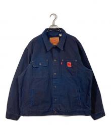 LEVI'S（リーバイス）の古着「WORKWEAR SUNRISE ジャケット　ワークジャケット　デニムジャケット」｜ネイビー