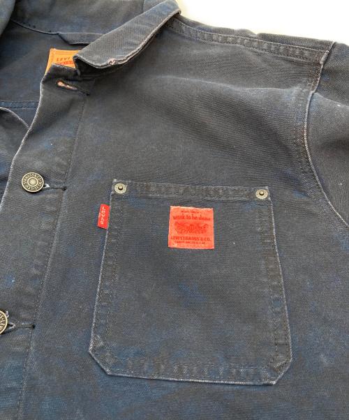 LEVI'S（リーバイス）LEVI'S (リーバイス) WORKWEAR SUNRISE ジャケット　ワークジャケット　デニムジャケット ネイビー サイズ:Lの古着・服飾アイテム
