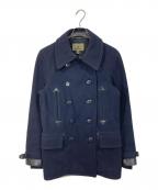 NIGEL CABOURNナイジェルケーボン）の古着「MILITARY Pコート　日本製　アウター」｜ネイビー