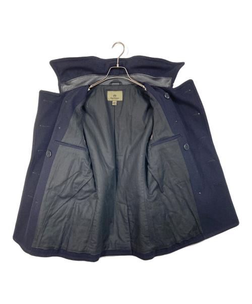 NIGEL CABOURN（ナイジェルケーボン）NIGEL CABOURN (ナイジェルケーボン) MILITARY Pコート　日本製　アウター ネイビー サイズ:46の古着・服飾アイテム