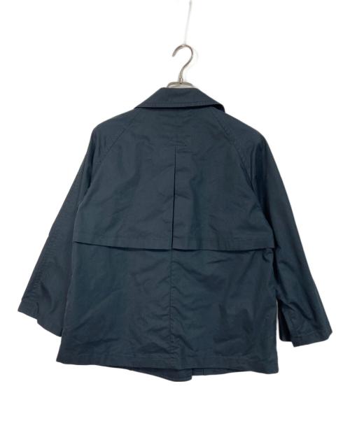 JOURNAL STANDARD relume（ジャーナルスタンダード レリューム）JOURNAL STANDARD relume (ジャーナルスタンダード レリューム) ハーフトレンチコート ネイビー サイズ:36の古着・服飾アイテム