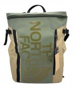 THE NORTH FACEザ ノース フェイス）の古着「BCヒューズボックス2 リュック　バックパック　通勤 通学 仕事 出張 旅行 トラベル タウンユース」｜カーキ×ベージュ
