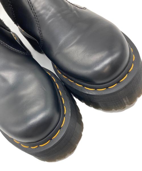 Dr.Martens（ドクターマーチン）Dr.Martens (ドクターマーチン) 2976 QUAD サイドゴアブーツ ブラック サイズ:UK5の古着・服飾アイテム