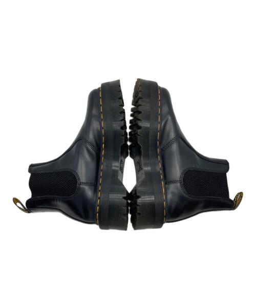 Dr.Martens（ドクターマーチン）Dr.Martens (ドクターマーチン) 2976 QUAD サイドゴアブーツ ブラック サイズ:UK5の古着・服飾アイテム