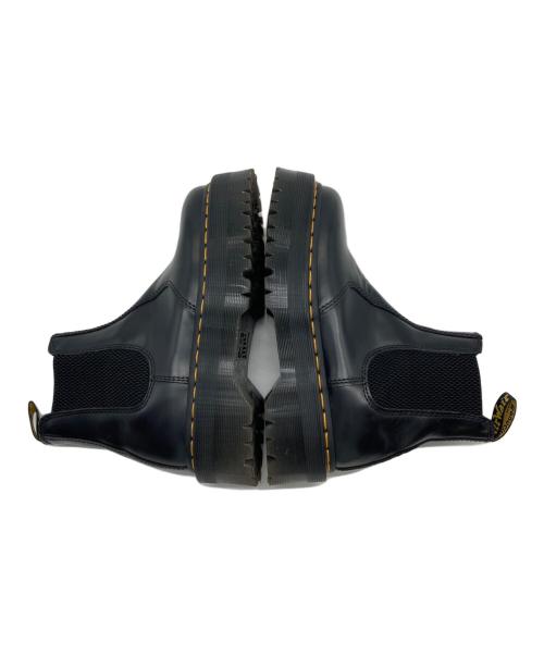 Dr.Martens（ドクターマーチン）Dr.Martens (ドクターマーチン) 2976 QUAD サイドゴアブーツ ブラック サイズ:UK5の古着・服飾アイテム