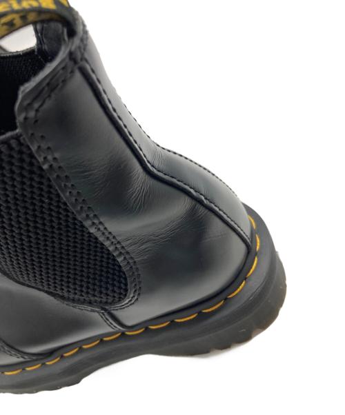 Dr.Martens（ドクターマーチン）Dr.Martens (ドクターマーチン) 2976 QUAD サイドゴアブーツ ブラック サイズ:UK5の古着・服飾アイテム