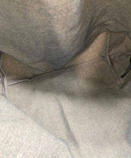 MaxMara（マックスマーラ）MaxMara (マックスマーラ) デニムトートバッグ　ロゴトートバッグ ネイビーの古着・服飾アイテム