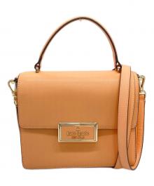 Kate Spade（ケイトスペード）の古着「ショルダーバッグ　ハンドバッグ　2WAYバッグ」｜ベージュ