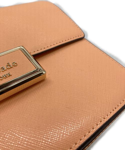 Kate Spade（ケイトスペード）Kate Spade (ケイトスペード) ショルダーバッグ　ハンドバッグ　2WAYバッグ ベージュ サイズ:実寸参照の古着・服飾アイテム