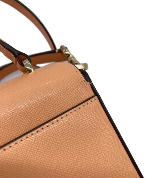 Kate Spade（ケイトスペード）Kate Spade (ケイトスペード) ショルダーバッグ　ハンドバッグ　2WAYバッグ ベージュ サイズ:実寸参照の古着・服飾アイテム