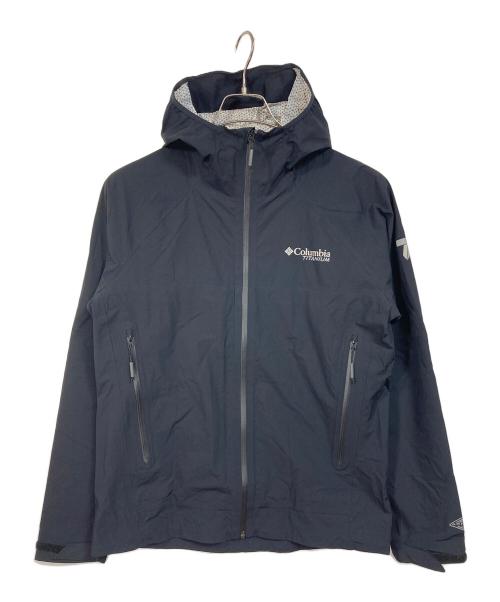 Columbia（コロンビア）Columbia (コロンビア) OMNI-TECH ナイロンジャケット　アウター　ライトアウター　スポーツ　アウトドア ブラック サイズ:Sの古着・服飾アイテム