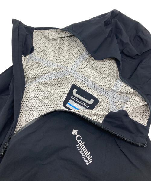 Columbia（コロンビア）Columbia (コロンビア) OMNI-TECH ナイロンジャケット　アウター　ライトアウター　スポーツ　アウトドア ブラック サイズ:Sの古着・服飾アイテム