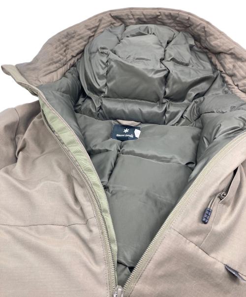 Snow peak（スノーピーク）Snow peak (スノーピーク) ダウンジャケットマウンテンダウンジャケット　アウトドア　アウター カーキ サイズ:Sの古着・服飾アイテム