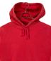 SUPREME (シュプリーム) Text Rib Hooded Sweatshirt  テキストリブフーデッドスウェットシャツ  パーカー　フーディー レッド サイズ:S：6000円
