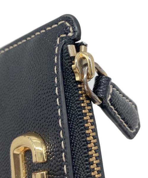 MARC JACOBS（マークジェイコブス）MARC JACOBS (マークジェイコブス) The J Link Small Top Zip Wallet　小銭入れ　ミニウォレット ブラック サイズ:実寸参照の古着・服飾アイテム