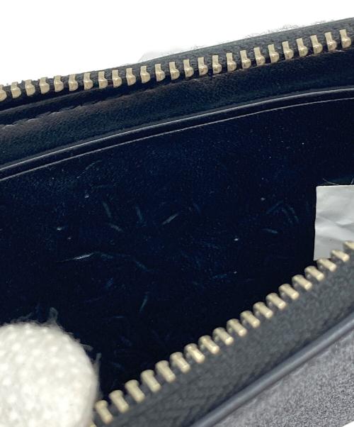 MARC JACOBS（マークジェイコブス）MARC JACOBS (マークジェイコブス) The Galactic Glitter J Marc Top Zip Multi Wallet マルチウォレット　ミニウォレット シルバー サイズ:実寸参照の古着・服飾アイテム