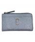 MARC JACOBS（マークジェイコブス）の古着「The Galactic Glitter J Marc Top Zip Multi Wallet マルチウォレット　ミニウォレット」｜シルバー