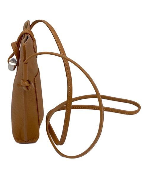 LONGCHAMP（ロンシャン）LONGCHAMP (ロンシャン) ROSEAU ショルダーバッグ　ミニバッグ ブラウンの古着・服飾アイテム