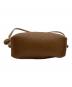 中古・古着 LONGCHAMP (ロンシャン) ROSEAU ショルダーバッグ　ミニバッグ ブラウン：12000円