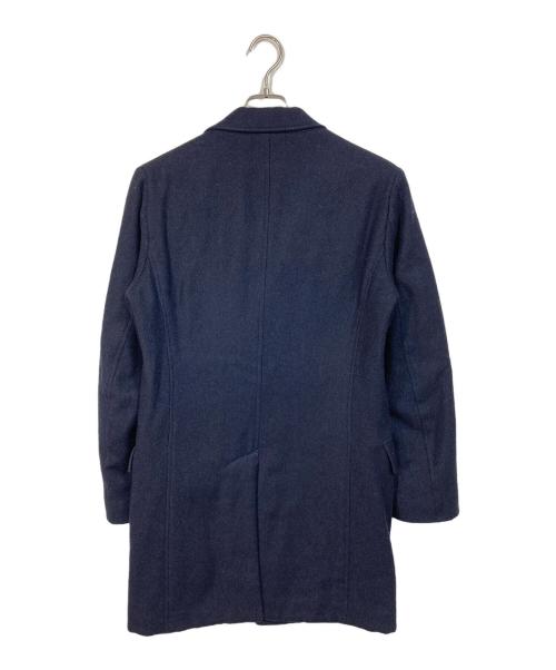 ASPESI（アスペジ）ASPESI (アスペジ) Thermore ウールチェスターコート　アウター ネイビー サイズ:XXSの古着・服飾アイテム