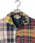 COMME des GARCONS COMME des GARCONS (コムデギャルソン コムデギャルソン) 07AW タータンチェック テーラードジャケット　アウター　ライトアウター　日本製 レッド×イエロー サイズ:SS：25000円