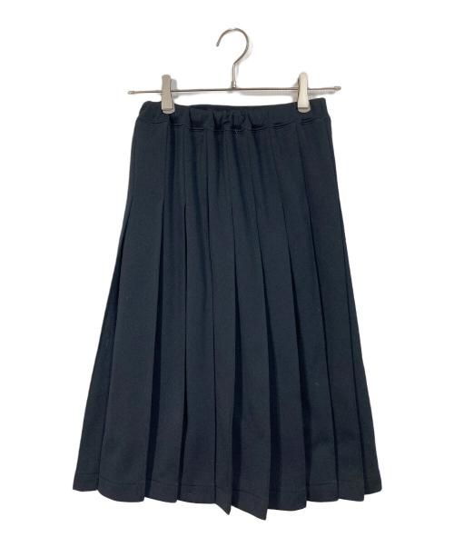 COMME des GARCONS（コムデギャルソン）COMME des GARCONS (コムデギャルソン) ポリエステル プリーツスカート　日本製 ブラック サイズ:Sの古着・服飾アイテム