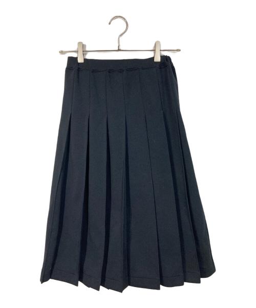 COMME des GARCONS（コムデギャルソン）COMME des GARCONS (コムデギャルソン) ポリエステル プリーツスカート　日本製 ブラック サイズ:Sの古着・服飾アイテム