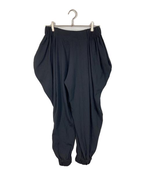 ISSEY MIYAKE（イッセイミヤケ）ISSEY MIYAKE (イッセイミヤケ) ポケットボリューム ジョガーパンツ　デザインパンツ　日本製 ブラック サイズ:1の古着・服飾アイテム
