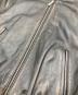中古・古着 MAISON SPECIAL (メゾンスペシャル) Real Leather Zip Blouson　リアルレザージップブルゾン　レザージャケット　アウター　ライトアウター ブラック サイズ:FREE：18000円