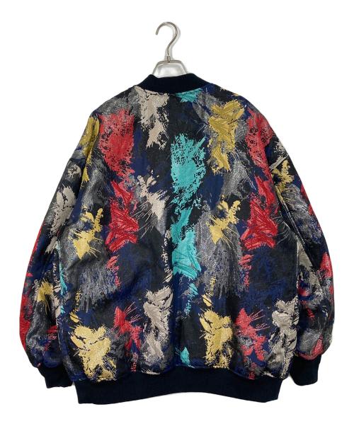 NOISE MAKER（ノイズメーカー）NOISE MAKER (ノイズメーカー) ジャガードブルゾン マルチカラー サイズ:Lの古着・服飾アイテム