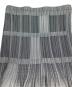 中古・古着 ISSEY MIYAKE (イッセイミヤケ) チェックグラデーションプリーツスカート　デザインスカート　日本製 グレー サイズ:2：12000円