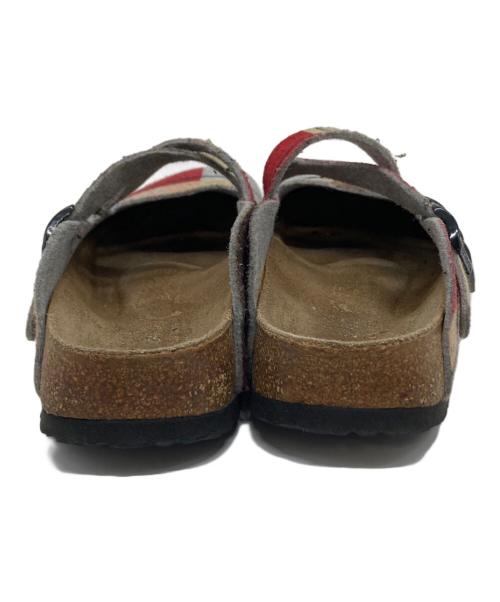 BIRKENSTOCK（ビルケンシュトック）BIRKENSTOCK (ビルケンシュトック) クロッグサンダル　ドイツ製 マルチカラー サイズ:24.0（L6）の古着・服飾アイテム