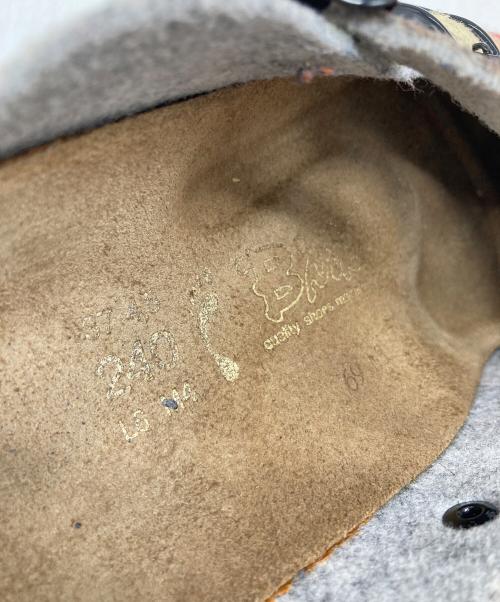 BIRKENSTOCK（ビルケンシュトック）BIRKENSTOCK (ビルケンシュトック) クロッグサンダル　ドイツ製 マルチカラー サイズ:24.0（L6）の古着・服飾アイテム
