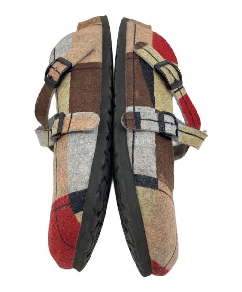 BIRKENSTOCK（ビルケンシュトック）BIRKENSTOCK (ビルケンシュトック) クロッグサンダル　ドイツ製 マルチカラー サイズ:24.0（L6）の古着・服飾アイテム