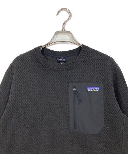 Patagonia（パタゴニア）Patagonia (パタゴニア) メンズ・R1 エア・クルー ブラック サイズ:Mの古着・服飾アイテム