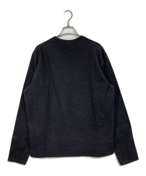 Patagonia（パタゴニア）Patagonia (パタゴニア) メンズ・R1 エア・クルー ブラック サイズ:Mの古着・服飾アイテム