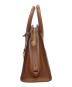 MICHAEL KORS (マイケルコース) AVRIL SM TZ SATCHEL ハンドバッグ ブラウン サイズ:実寸参照：5000円