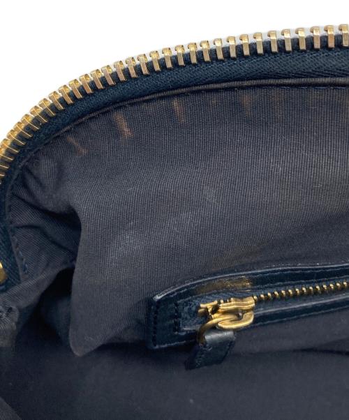 CELINE（セリーヌ）CELINE (セリーヌ) フィービー期 ボーリングハンドバッグ ネイビー サイズ:実寸参照の古着・服飾アイテム