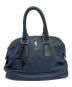 CELINE（セリーヌ）の古着「フィービー期 ボーリングハンドバッグ」｜ネイビー