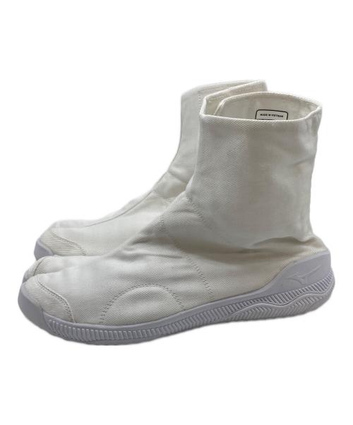 MIZUNO（ミズノ）MIZUNO (ミズノ) WAVE FESTIVAL 足袋シューズ ホワイト サイズ:26. 5の古着・服飾アイテム