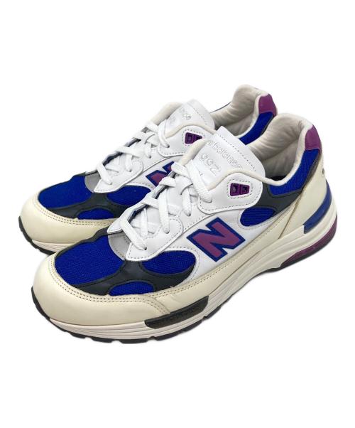 NEW BALANCE（ニューバランス）NEW BALANCE (ニューバランス) 992 ローカットスニーカー ホワイト サイズ:US9.5    Dの古着・服飾アイテム