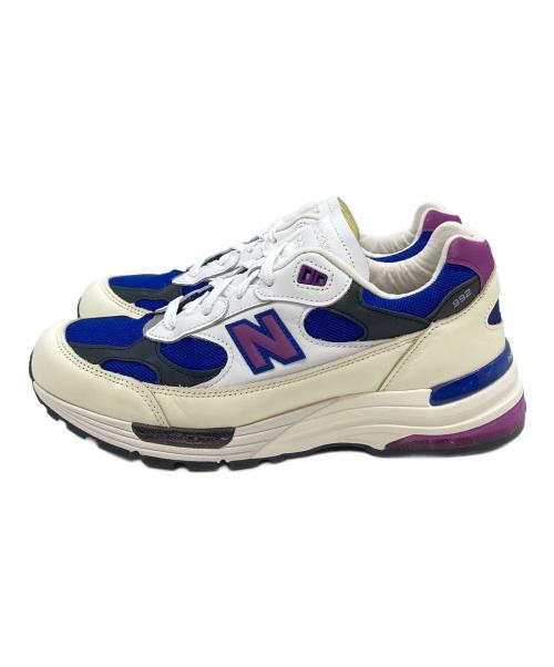 NEW BALANCE（ニューバランス）NEW BALANCE (ニューバランス) 992 ローカットスニーカー ホワイト サイズ:US9.5    Dの古着・服飾アイテム