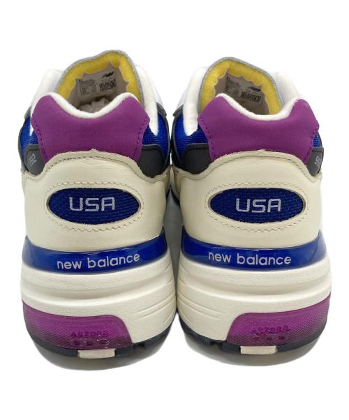 NEW BALANCE（ニューバランス）NEW BALANCE (ニューバランス) 992 ローカットスニーカー ホワイト サイズ:US9.5    Dの古着・服飾アイテム