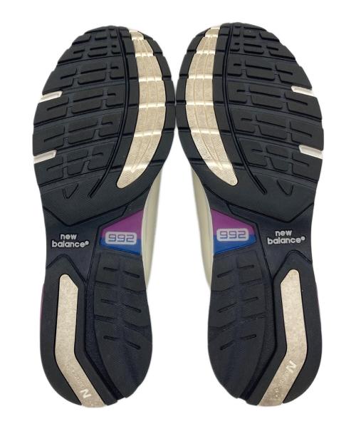 NEW BALANCE（ニューバランス）NEW BALANCE (ニューバランス) 992 ローカットスニーカー ホワイト サイズ:US9.5    Dの古着・服飾アイテム