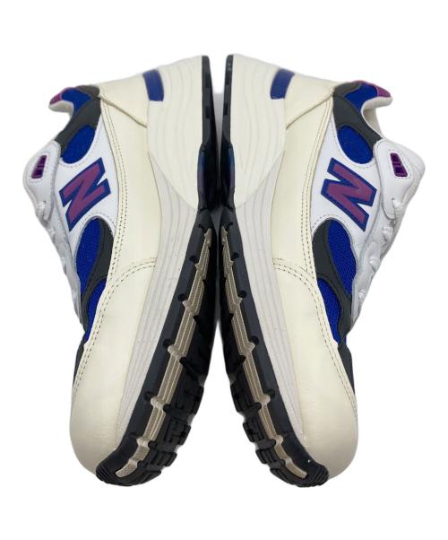 NEW BALANCE（ニューバランス）NEW BALANCE (ニューバランス) 992 ローカットスニーカー ホワイト サイズ:US9.5    Dの古着・服飾アイテム